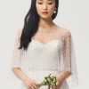 Wraps & Shawls | Sleeveless Wedding Shawl Cape Ivory – Girls