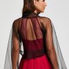 Wraps & Shawls | Tulle Fashion Bridesmaid Evening Cocktail Long Sleeves Wrap Bolero One Size White – Girls