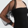 Wraps & Shawls | Tulle Fashion Bridesmaid Evening Cocktail Long Sleeves Wrap Bolero One Size White – Girls