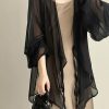 Wraps & Shawls | Tulle Long Sleeves Casual Wrap Khaki – Girls