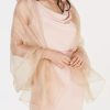 Wraps & Shawls | Tulle Sleeveless Wedding Cocktail Evening Fashion Shawl Champagne – Girls