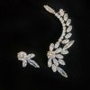 Wedding & Party Jewelry | Gorgeous Rhinestone Ear Climbers Silver – Womens