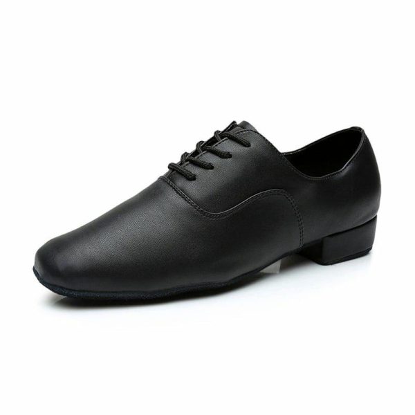 Dance Shoes | Men’s Ballroom Shoes Latin Shoes Lace-up Leatherette Dance Shoes Black – Womens