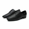 Dance Shoes | Men’s Ballroom Shoes Latin Shoes Lace-up Leatherette Dance Shoes Black – Womens