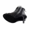 Dance Shoes | Women’s Dance Boots Lace-up High Heel Suede Faux Leather Indoor Solid Color Dance Shoes Apricot – Womens