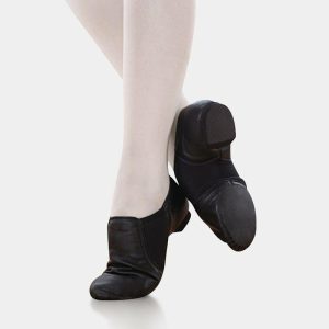 Dance Shoes | Women’s Jazz Shoes Practice Shoes Low Heel Faux Leather Indoor Solid Color Dance Shoes Black – Womens