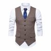 Accessories | Classic Cotton Men’s Vest Taupe – Mens