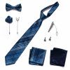 Accessories | Classic Men’s Modern Polyester Tie Sets (Set of 9) Blue – Mens