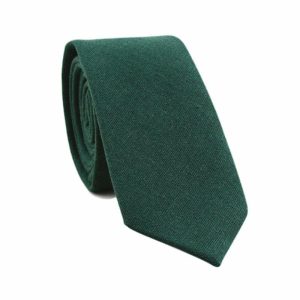 Accessories | Classic Polyester Tie Dark Green – Mens