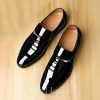 Shoes | Men’s Dress Shoes Loafers Wedding Party Faux Leather Shoes Black – Mens