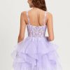 Birthday | Ball-Gown/Princess Sweetheart Short Tulle Homecoming Dress Lilac – Womens