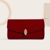 Clutches | Charming/Delicate/Gorgeous/Shining Clutches & Evening Bags Burgundy – Womens