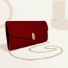 Clutches | Charming/Delicate/Gorgeous/Shining Clutches & Evening Bags Burgundy – Womens