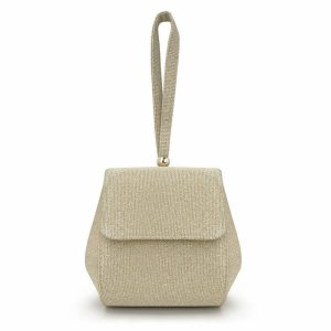 Clutches | Glitter Fashion Bags Champagne – Womens